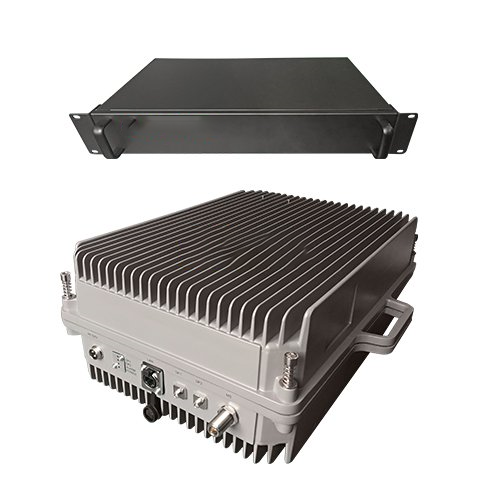  天峻TETRA800数字警用集群数字光纤直放站远近端机